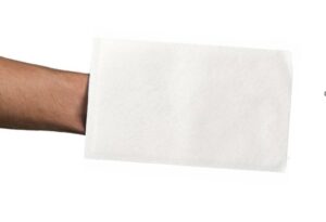 Washand droog disposable CMT non woven wit 1000 stuks