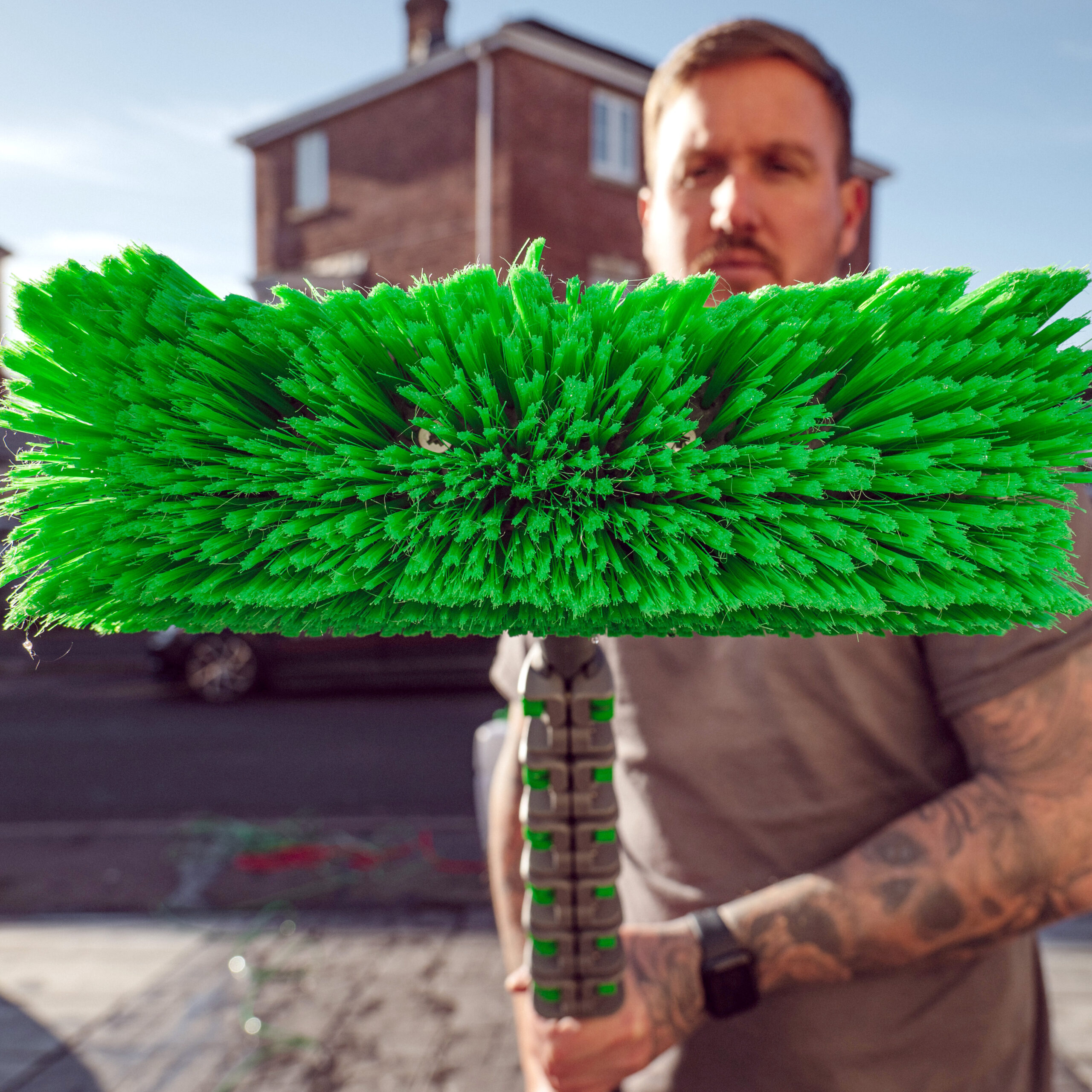 nLITE Hoekborstel Gespleten 41 cm - Afbeelding 4