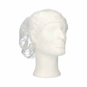 CMT Douche Cap PE Transparant 52cm, per 100 stuks