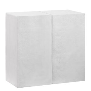Servetten Wit 40 x 40 cm 2 laags 1/8 vouw doos