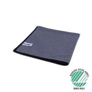 Microvezel reinigingsdoek Allure zwart 40 x 40 cm 10 st