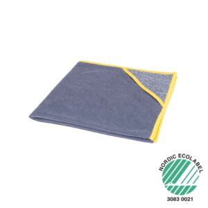 Microvezeldoek met scrubhoek Allure Geel 40 x 40 cm 10 st