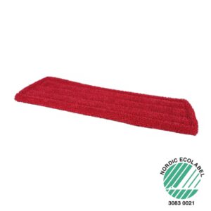 Microvezel vlakmop 45 cm Rood