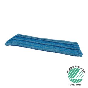Microvezel vlakmop Scrub (klamvochtig gebruiken) 45 cm Blauw