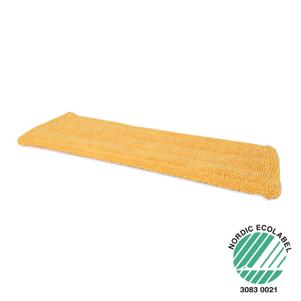 Microvezel vlakmop 45 cm Geel per stuk