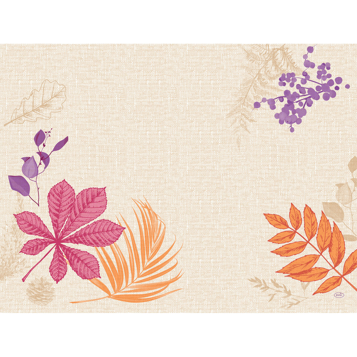 Papieren placemat 30 x 40 cm Bright Autumn 1000 st