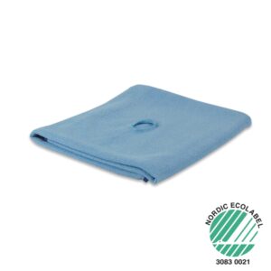 Microvezel dweil met steelgat blauw 60 x 70 cm, pak 10 stuks