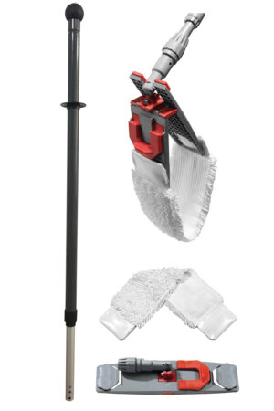 NuTechMopset 'Hang-on' met Graphite telescoopsteel