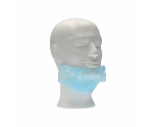 Baardmasker nonwoven Blauw, doos 1000 stuks