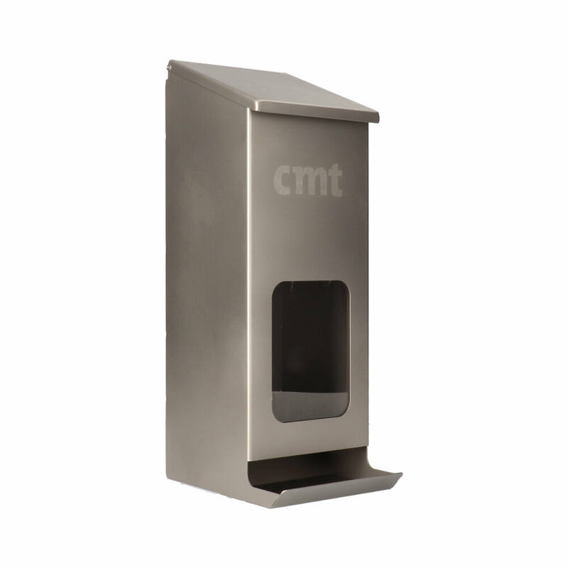 CMT wandhouder rvs multidispenser smal tbv disposables - Afbeelding 2