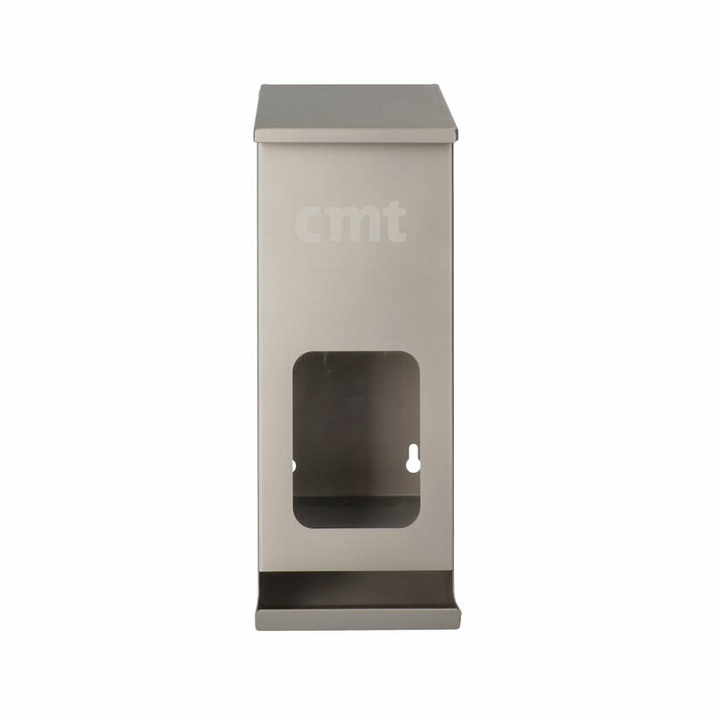 CMT wandhouder rvs multidispenser smal tbv disposables