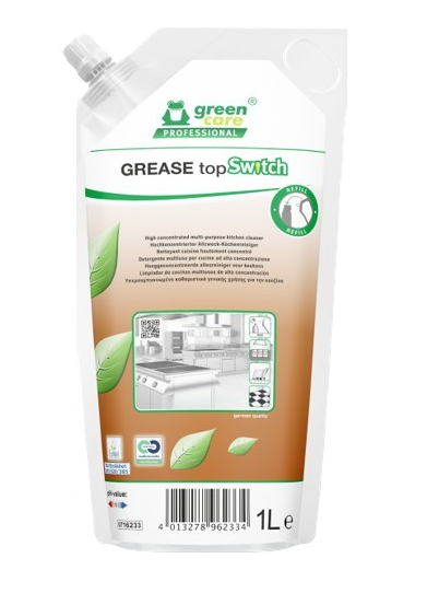 GREASE topSwitch keukenreiniger/ontvetter pouch 1 x 1L