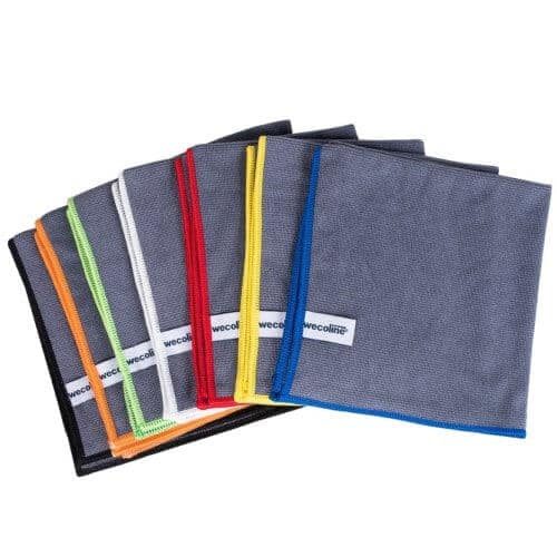 Microvezel reinigingsdoek Allure Rood 40 x 40 cm, 10 stuks - Afbeelding 2