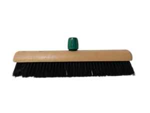 Zaalveger paardenhaar, hout met dop/steelhouder 40 cm FSC