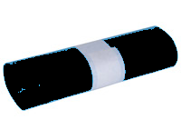 (BA)LDP afvalzak 80 x 110 cm, Zwart,T 80, doos 10 x 10 rol