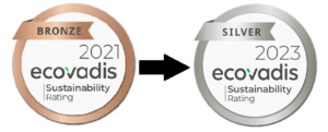 Ecovadis brons naar zilver medaille