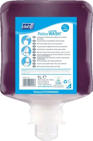 Relax Lotion Wash, lotionzeep voor handen, ds 6 x 1 ltr