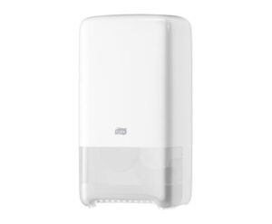 Toiletpapier Disp.Twin Mid-size T6 Wit kunststof Elevation