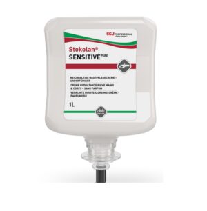 DEB Stokolan sensitive pure herstellende crème 6 x 1L