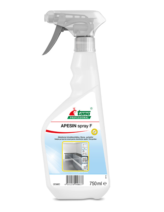 APESIN spray F 750ml alcohol spray voor oppervlakten