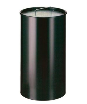 Zandasbak rond 50 liter Zwart