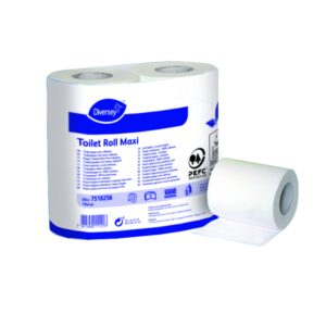 Toiletpapier Maxi Puur Cellulose 10x4st - 52 m - Wit